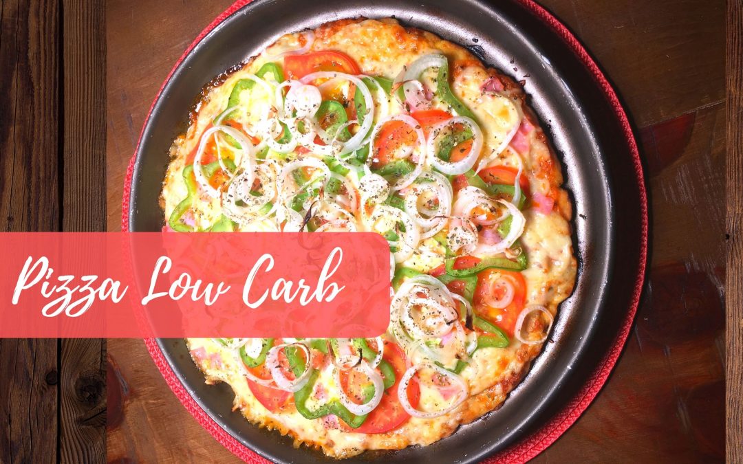 Pizza Low Carb: A melhor massa de pizza do mundo!