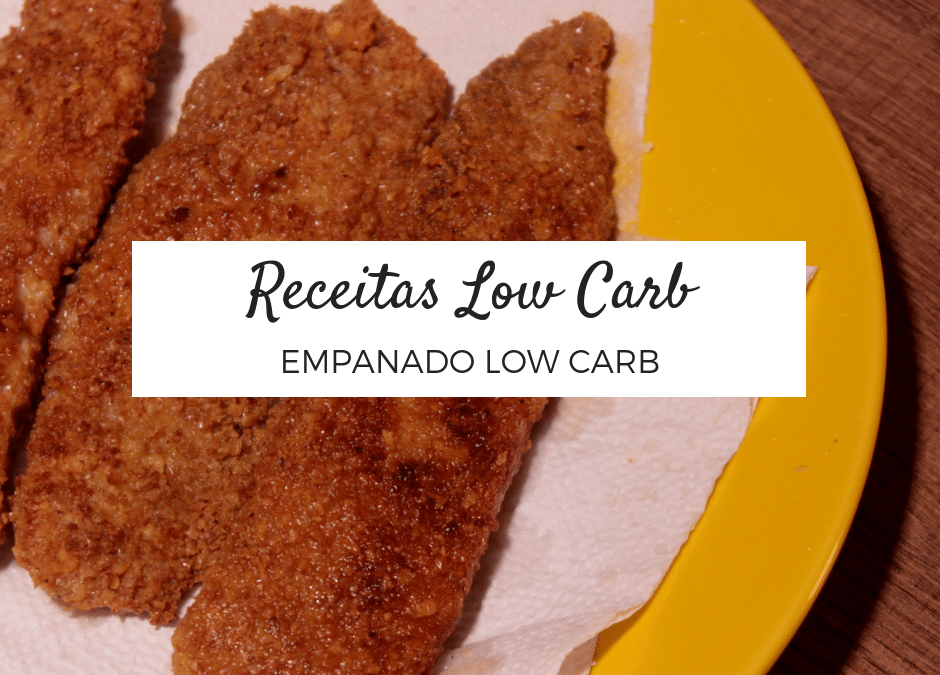 Empanado low carb: Qual farinha usar?